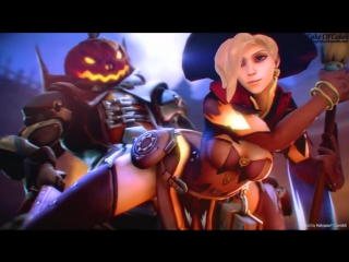 overwatch - mercy halloween