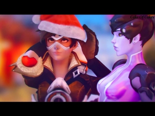 overwatch tracer kiss cuteness