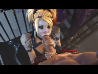 harley quinn sucking