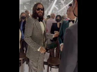 02/25/2022 › jared at the gucci fashion show | milan, italy