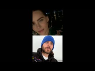 instagram live | 04/02/2020, los angeles, usa