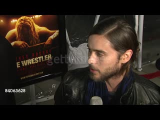 12/16/2008 • interview | premiere of the film "the wrestler" | los angeles, usa