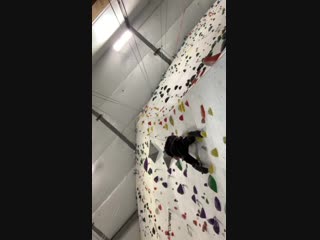 10/27/2018 | jared training at the climbing wall | los angeles, usa