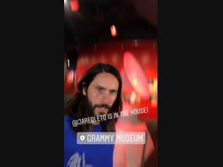 25 10 2018 • events | public talk with jared leto | grammy museum | los angeles, usa