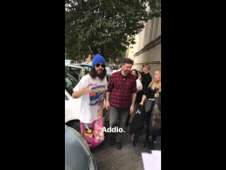 03/16/2018 | jared arrives at the rtl 102 5 radio studio | rome, italy