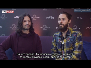 (rus) 05 09 2017 • interview | presentation of the video game the destiny 2 | london, england 3