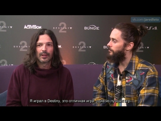 (rus) 05 09 2017 • interview | presentation of the video game the destiny 2 | london, england 1