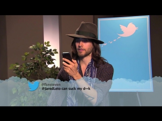 10 10 2013 • tv show | the jimmy kimmel show | stars read tweets about themselves